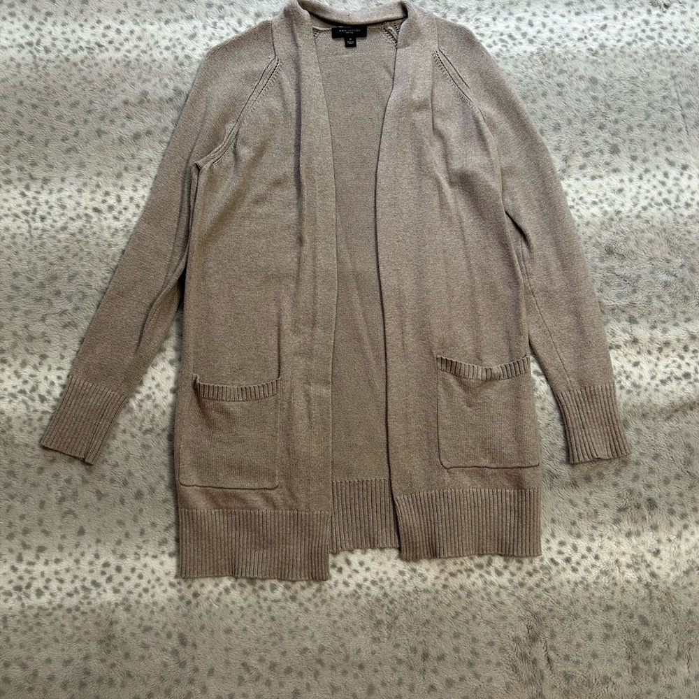 Ann Taylor Beige Knit Sweater